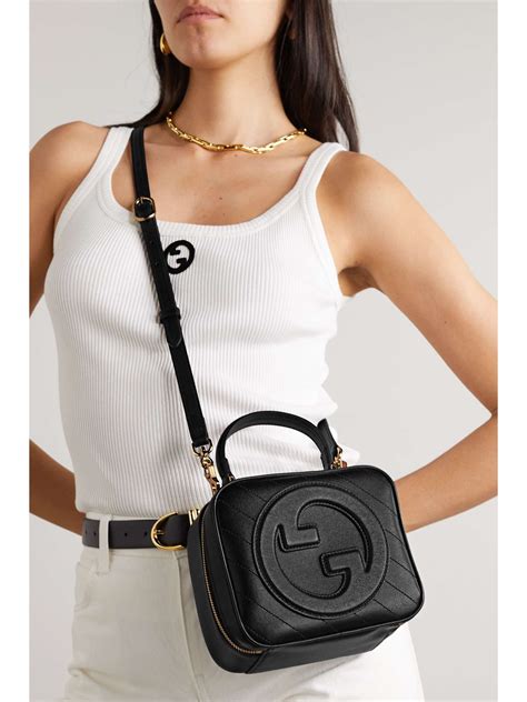 gucci new blondie leather shoulder bag|Gucci blondie bag review.